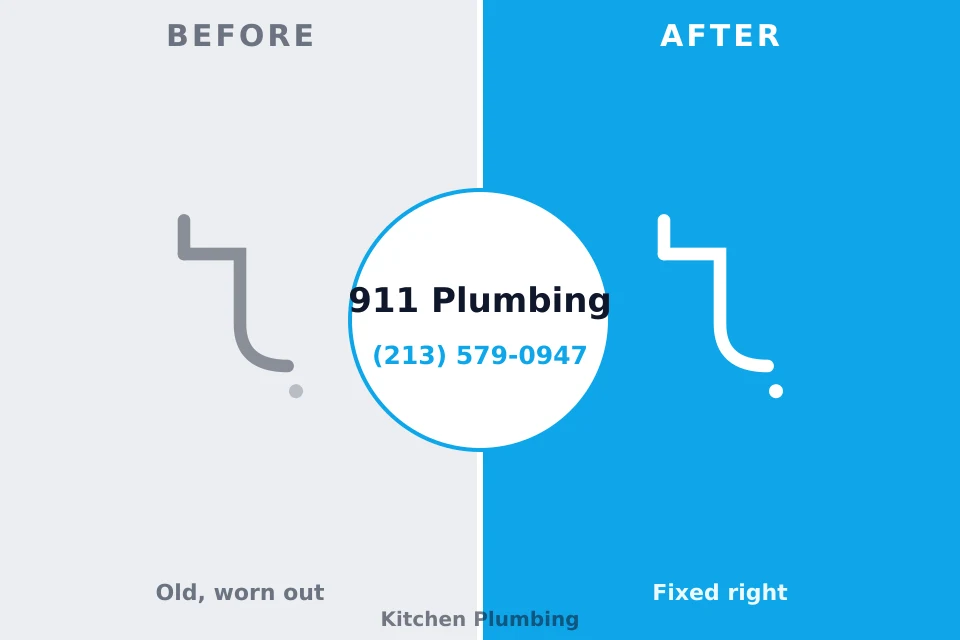 Before and after: plumbing repair Meridian, CO